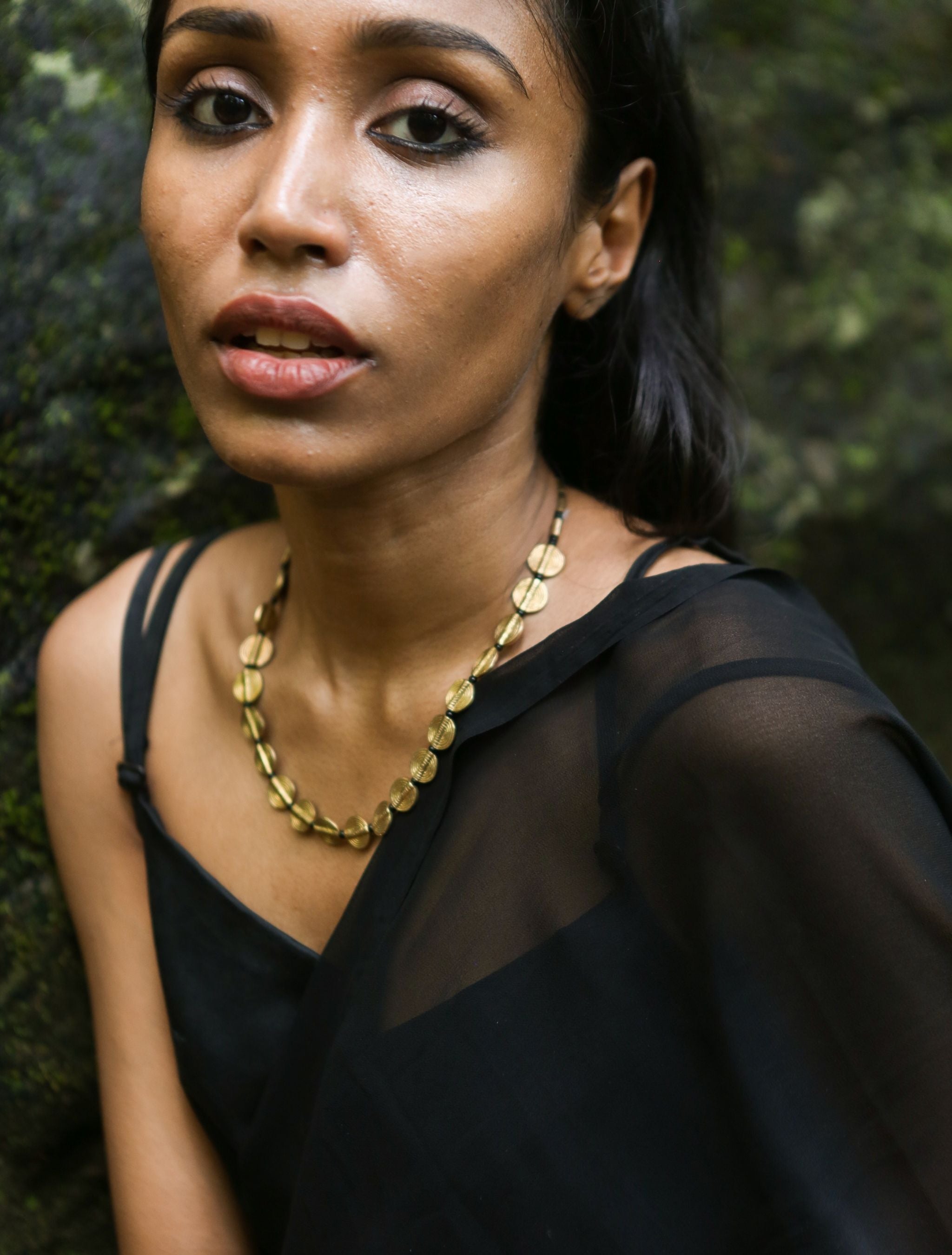 'Aakar' Tribal Brass Necklace