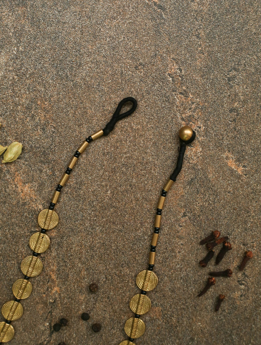 'Aakar' Tribal Brass Necklace