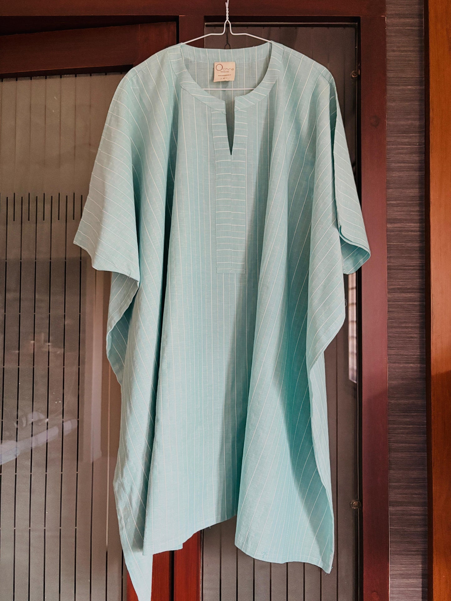 Light Indigo Zari Kaftan