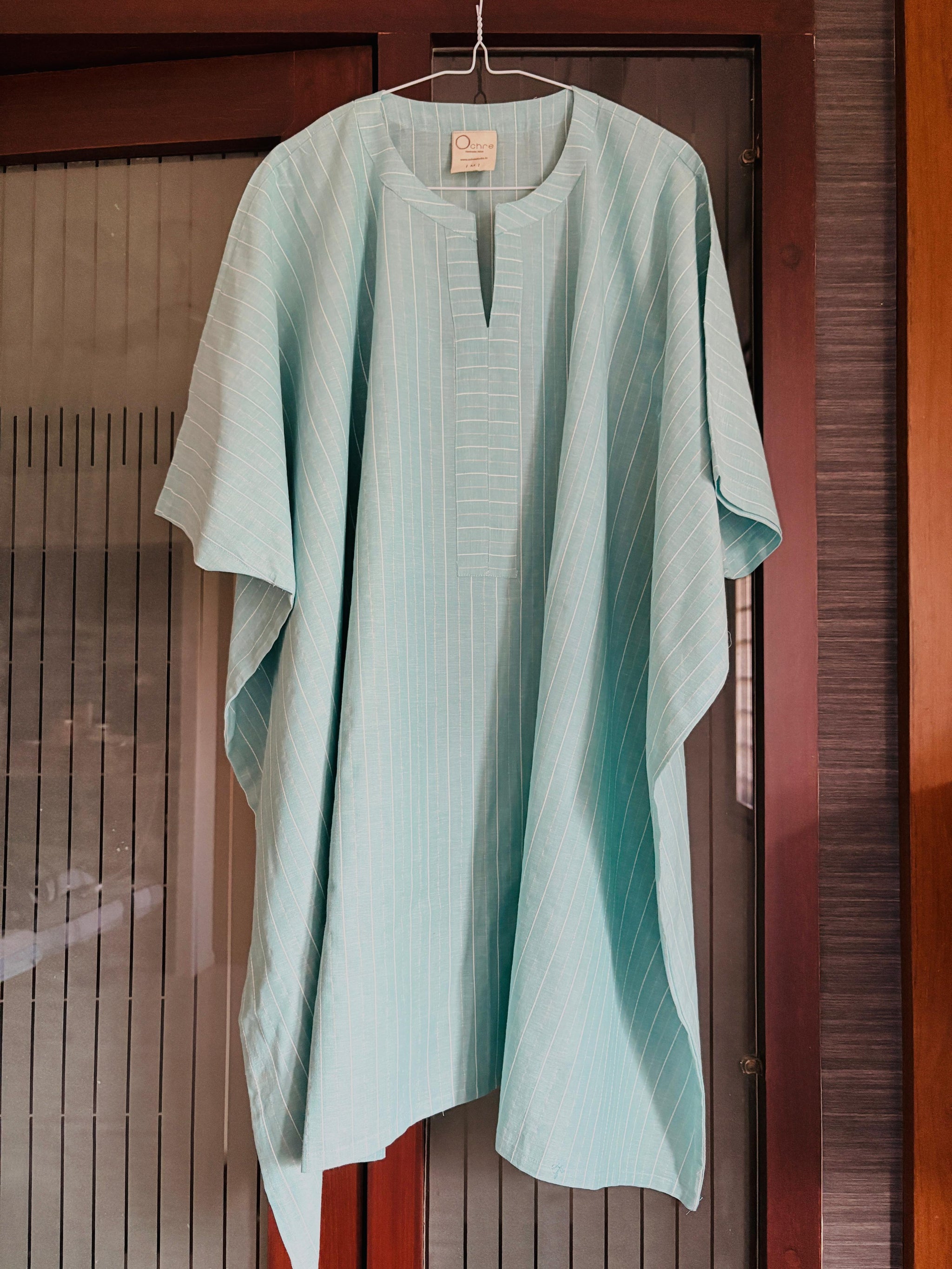 Light Indigo Zari Kaftan
