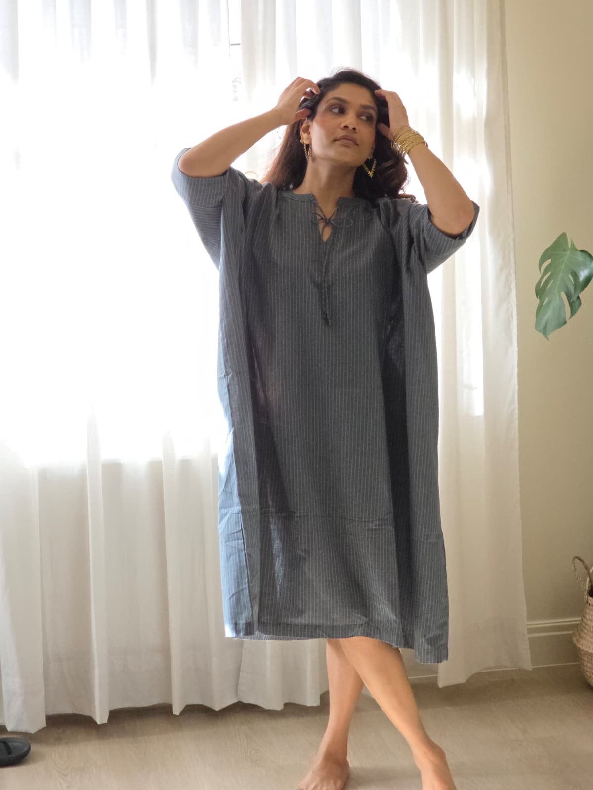 Shadow Long Kaftan