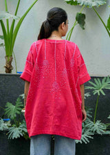 Bandhani Kala Cotton Tops