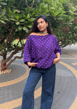 Bandhani Off Shoulder Tops
