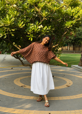 Bandhani Off Shoulder Tops