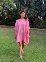 Manjistha Zari Kaftan