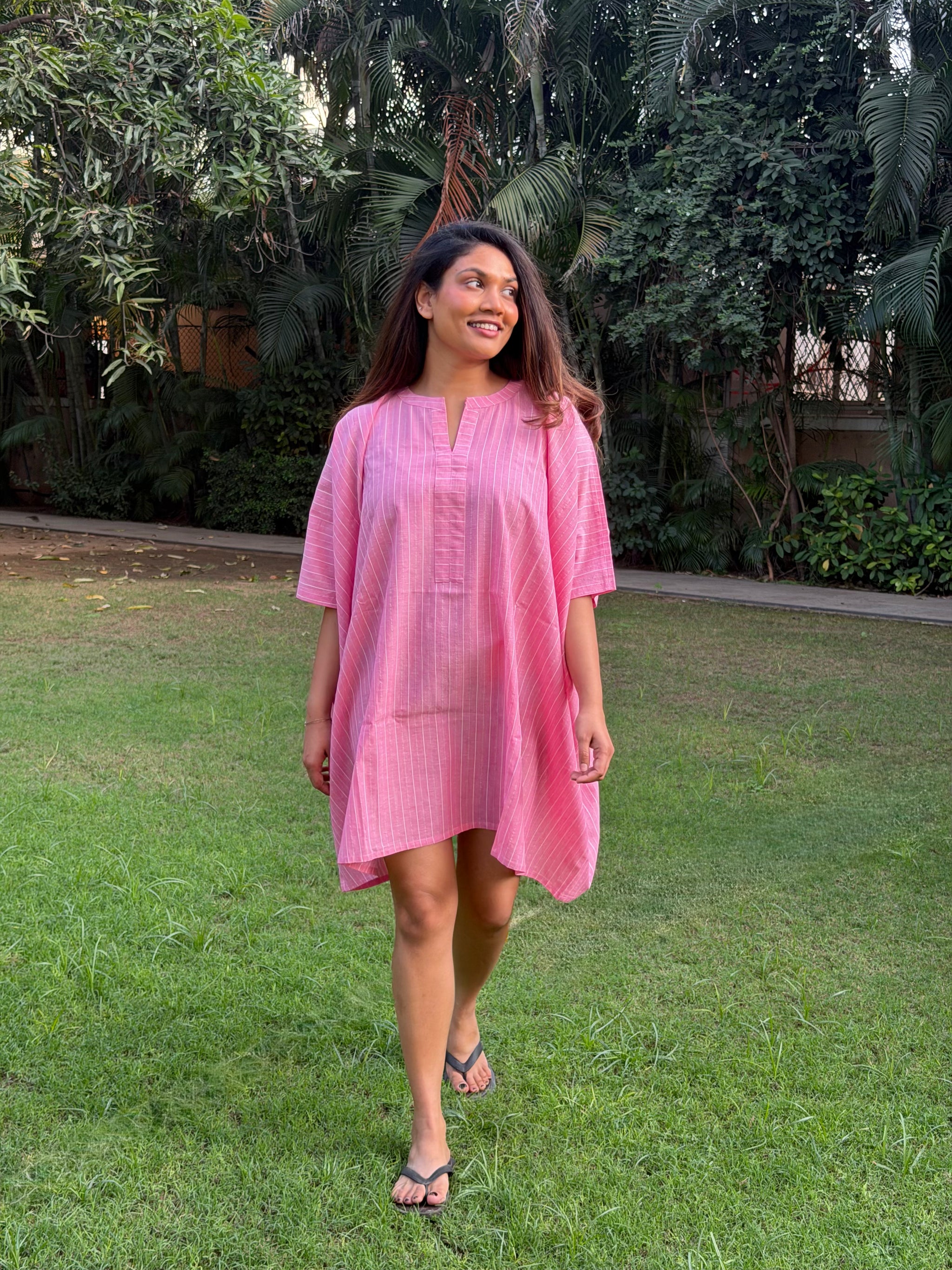 Manjistha Zari Kaftan