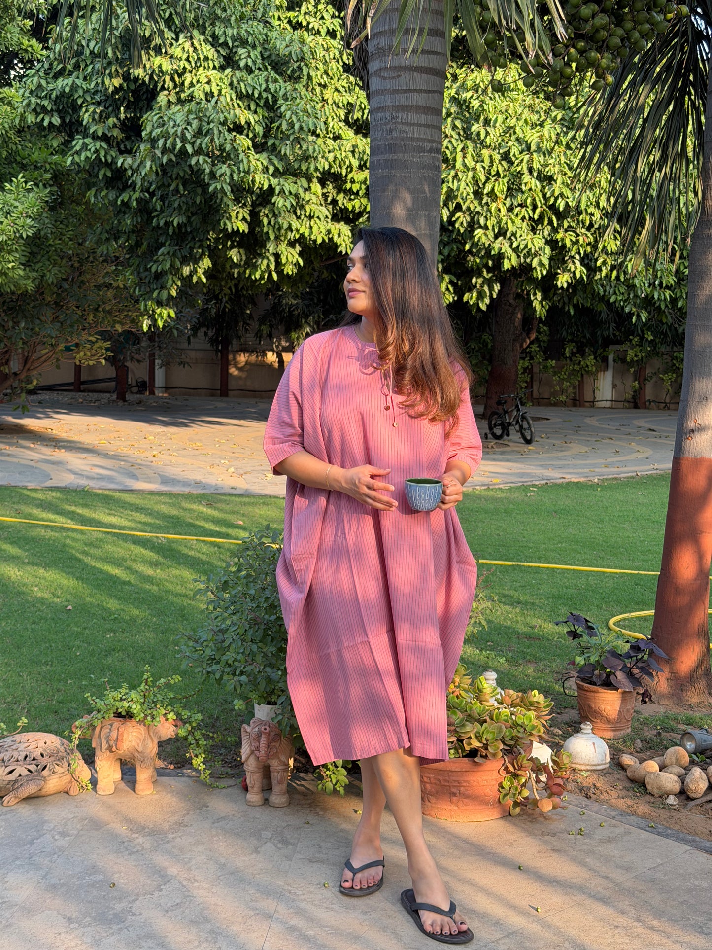 Manjistha Long Kaftan