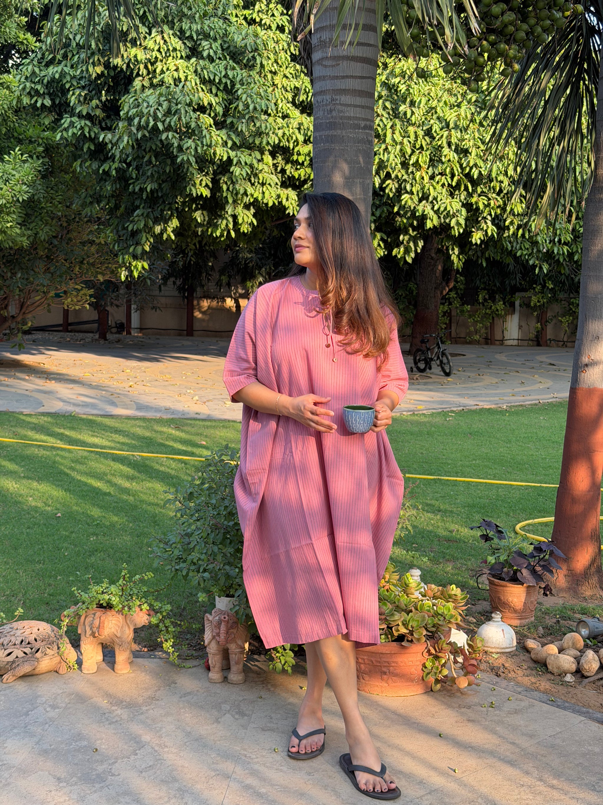 Manjistha Long Kaftan