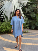 Indigo Zari Kaftan