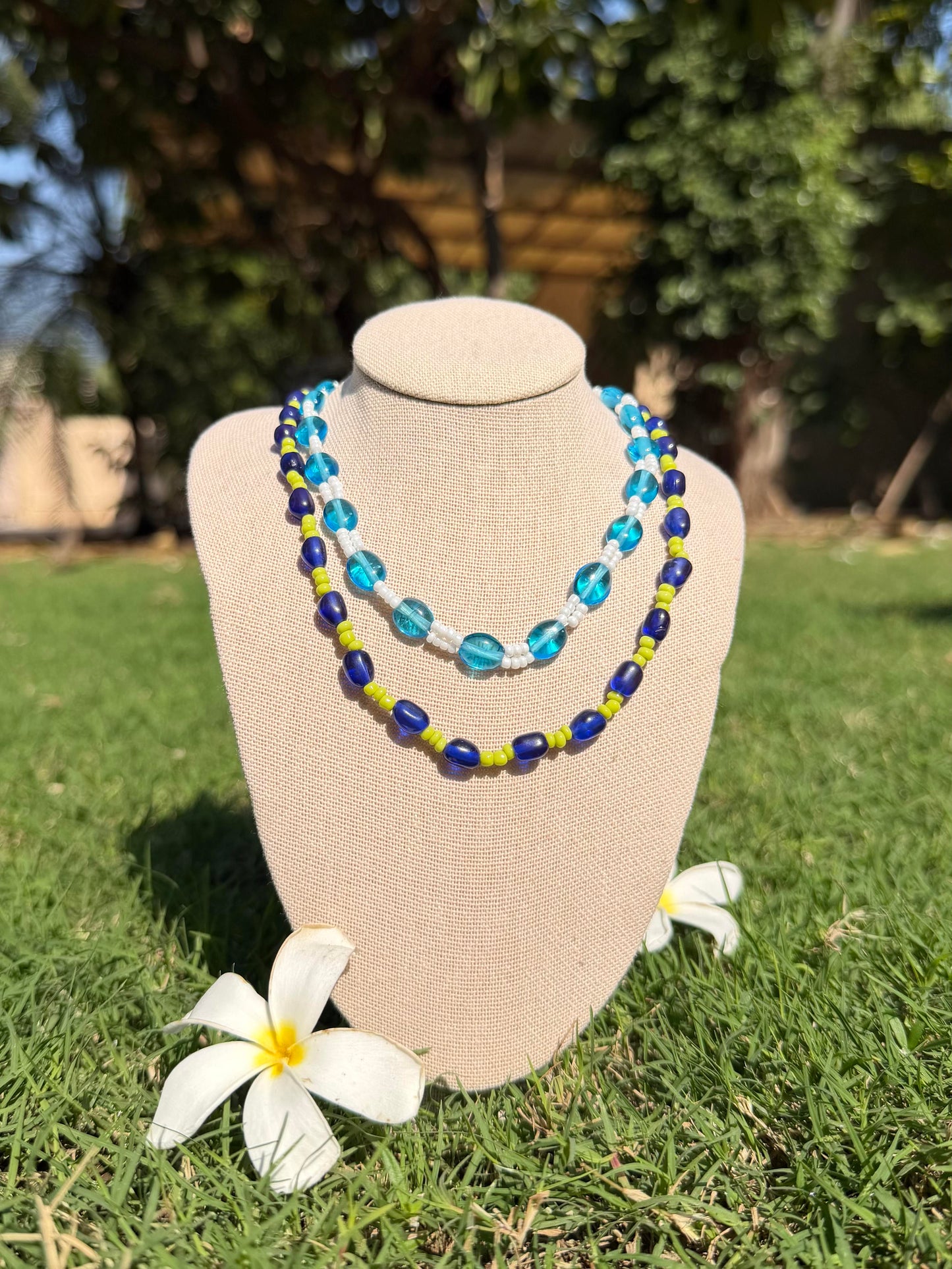 Blue Stone Necklace