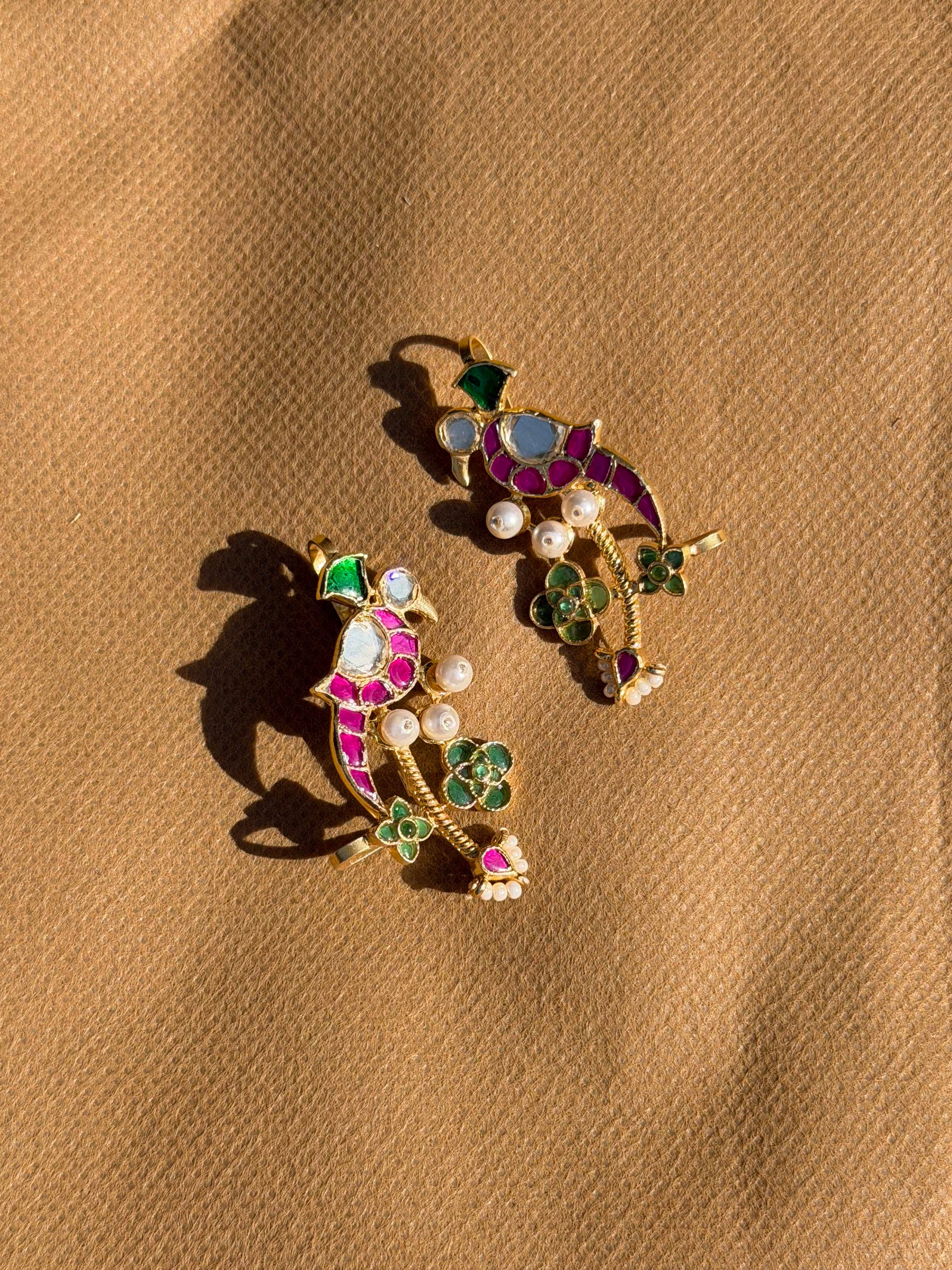 Multi - Peacock Cuffs