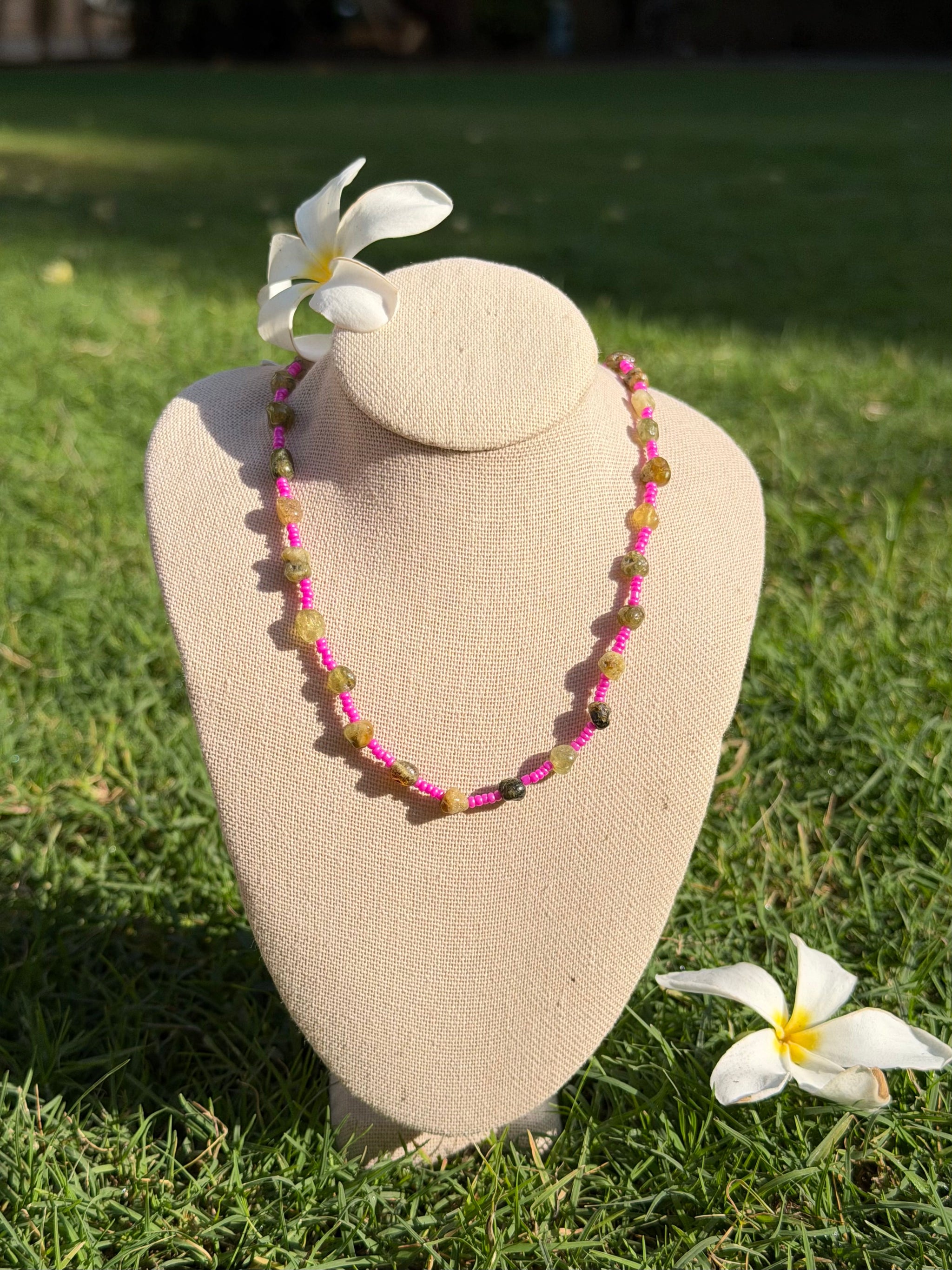 Pink Bella Necklace