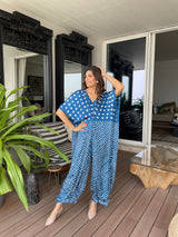 Blue Knot Jumpsuit