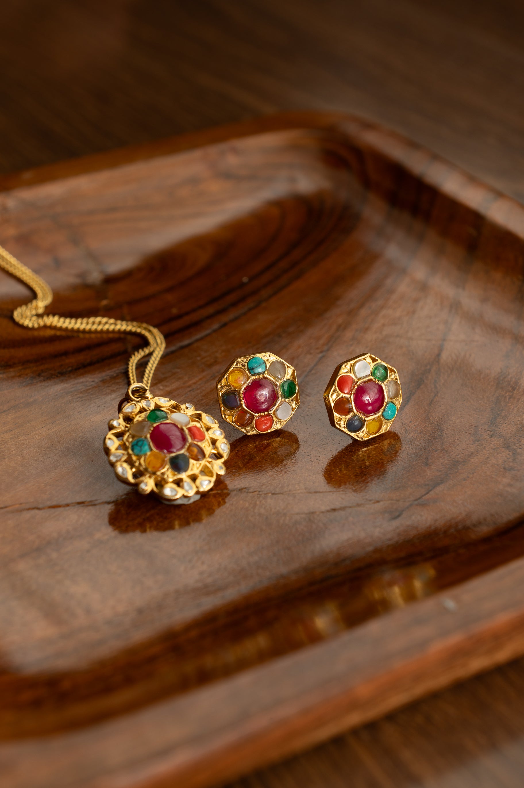 NavGrah Pendant Set