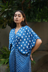 Blue Knot Jumpsuit