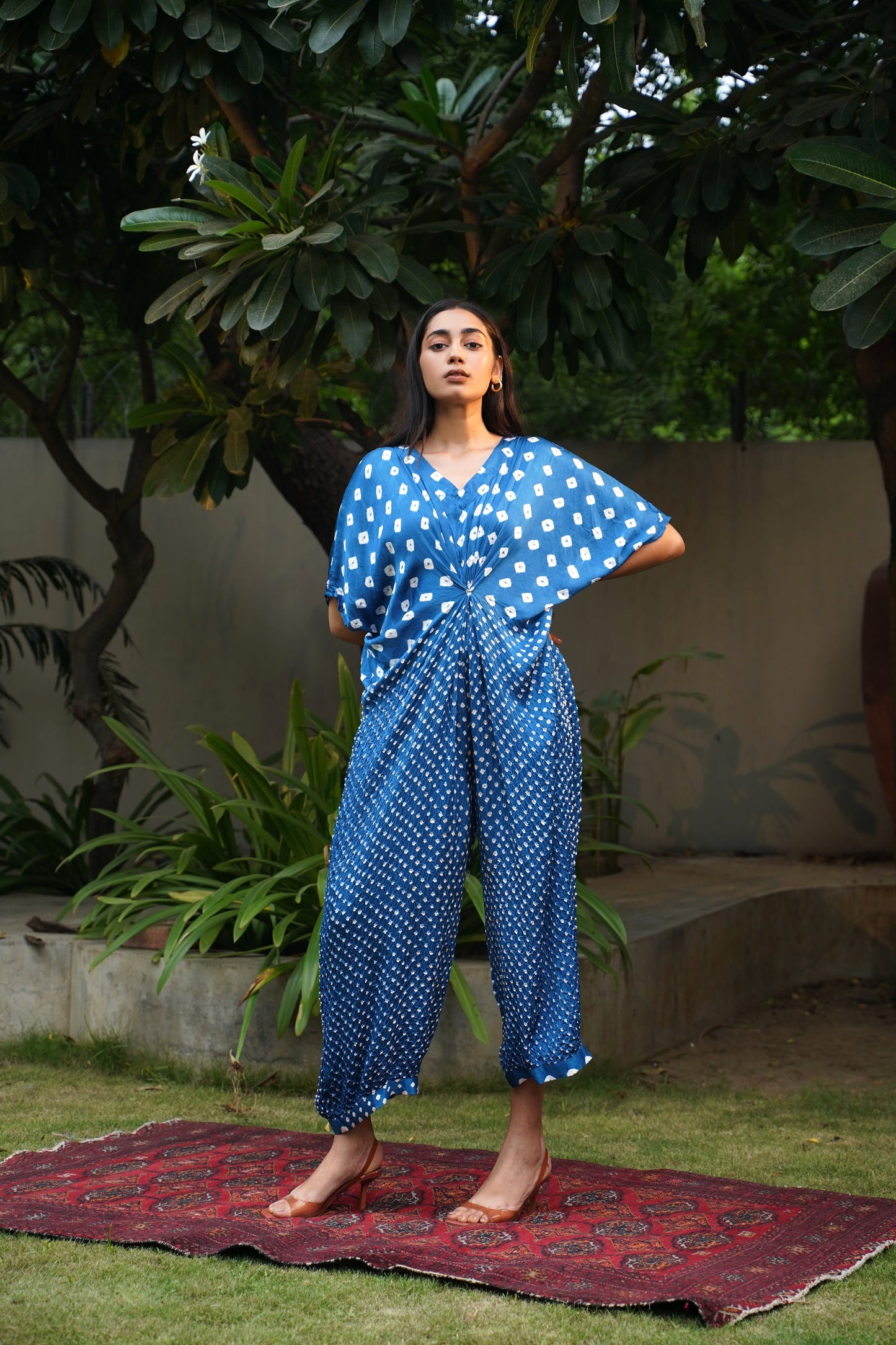 Blue Knot Jumpsuit