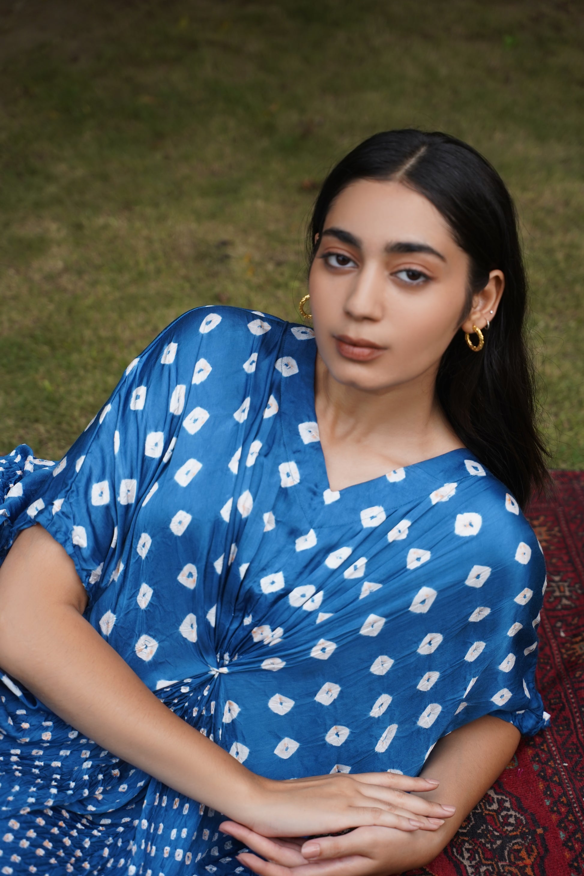 Blue Knot Jumpsuit