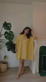 Haldi Zari Kaftan